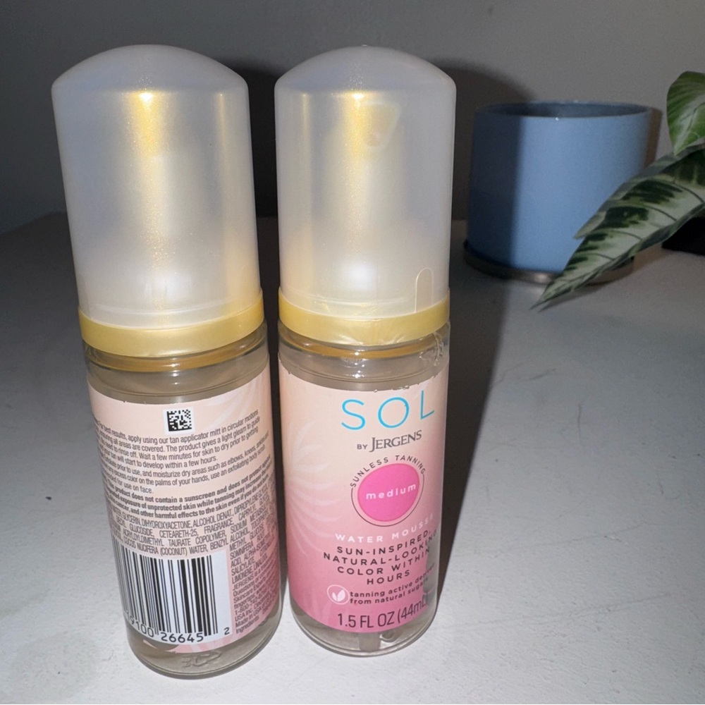 SOL by Jergens Sunless Tanning Water Mousse 2pack